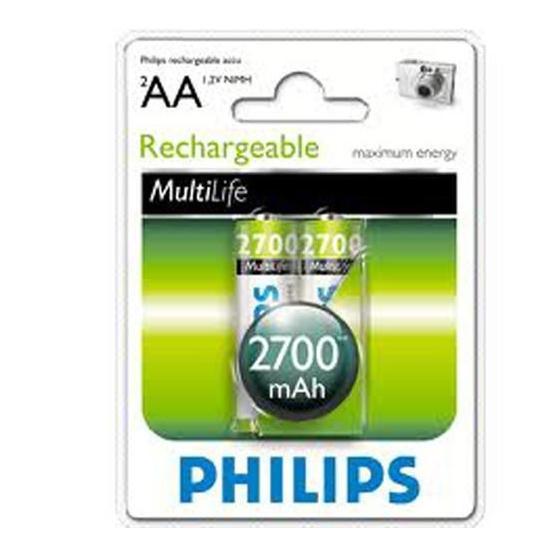 Philips R6B2A270 Şarjedilebilir Pil