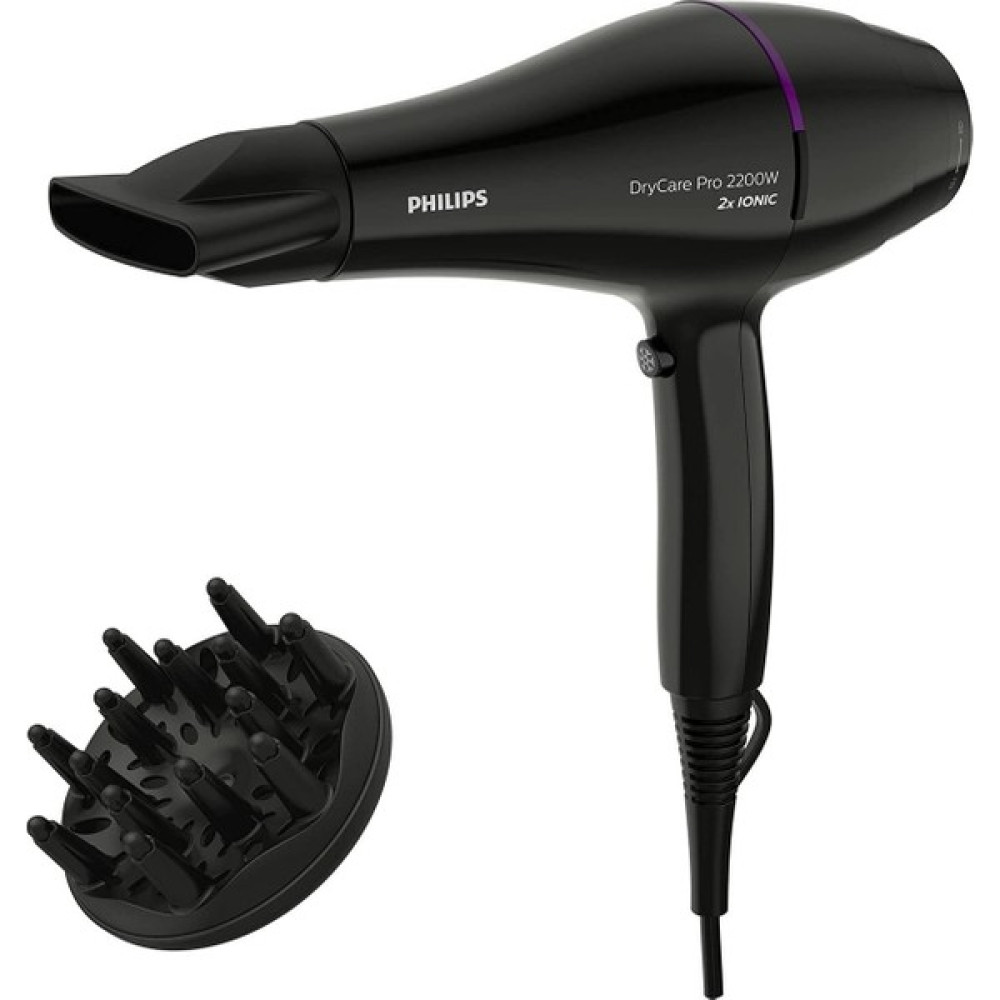 Philips Saç Bakımı BHD274/00 Drycare Pro Profesyonel Saç Kurutma Makinesi, 2200 W - Siyah Saç Kurutma Makineleri Fiyatı