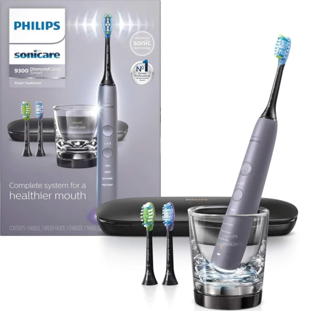 Philips Sonicare Diamondclean Smart 9300 Elektrikli Diş Fırçası - Gri Şarjlı Diş Fırçası ve Aksesuarları Fiyatı