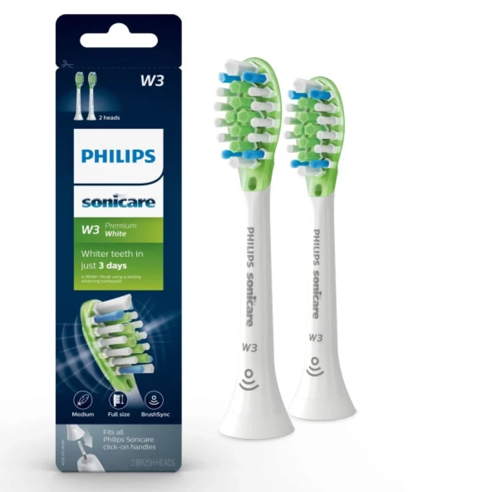 Philips Sonicare W3 Premium Diş Fırçası Başlıkları - 2 Adet - Hx9062/65 Şarjlı Diş Fırçası ve Aksesuarları Fiyatı
