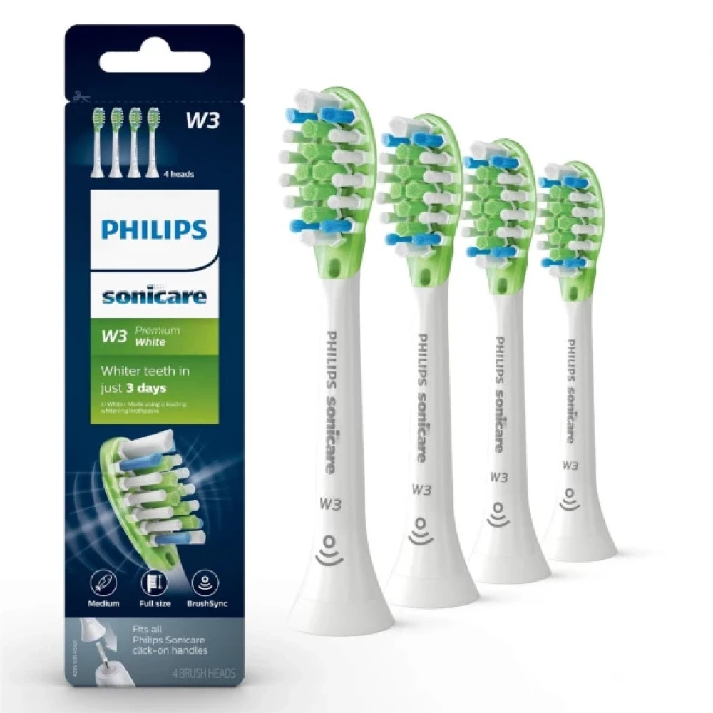 Philips Sonicare W3 Premium Diş Fırçası Başlıkları - 4 Adet - Hx9064/65 Şarjlı Diş Fırçası ve Aksesuarları Fiyatı
