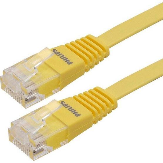 Philips SWA1949W/93-3 Sarı Yassı Flat Utp 3 Metre Cat6 Kablo