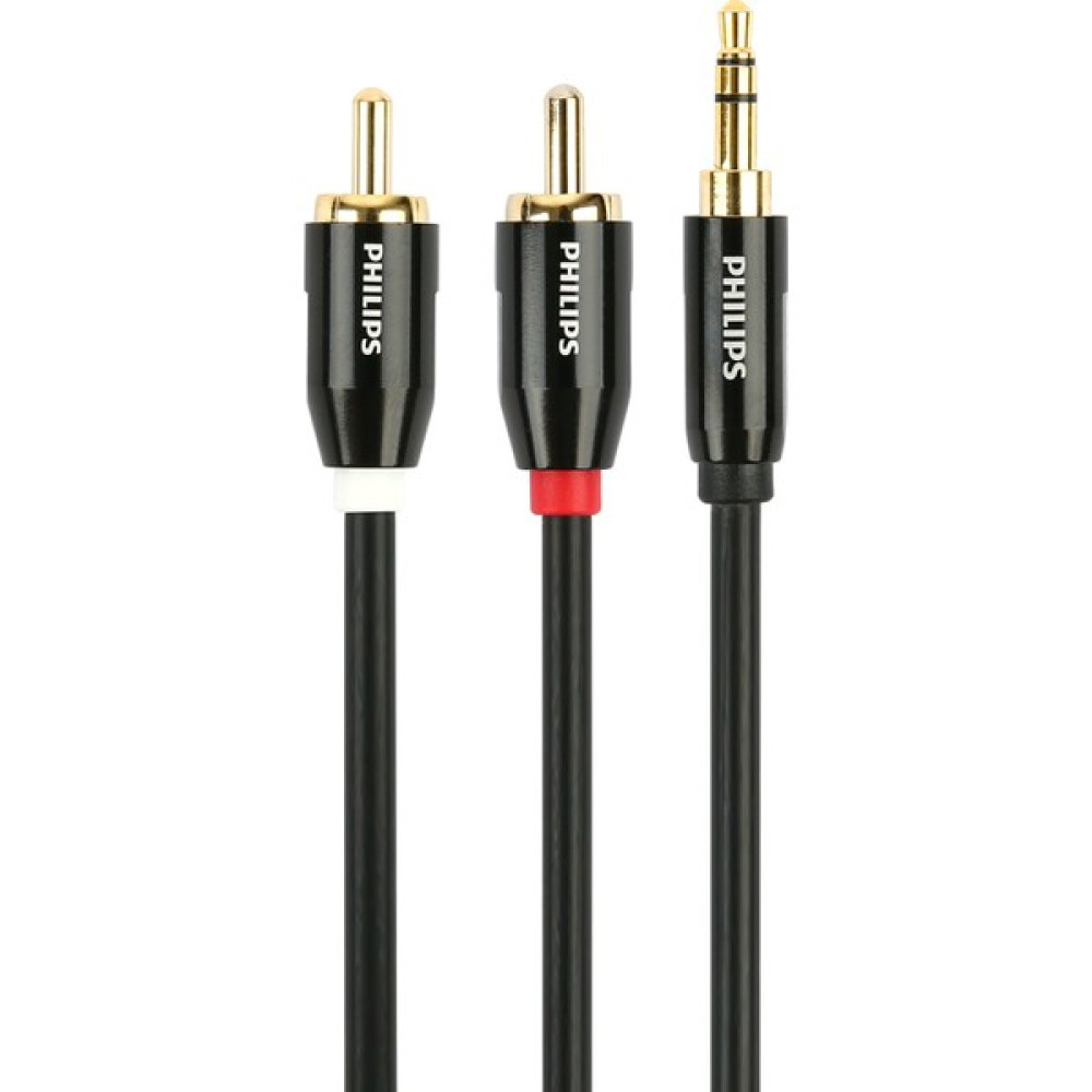 Philips SWR2121C/93 3.5mm Premium Stereo Erkek / Rca Erkek Ses Kablosu - 2n Ses Kablosu Fiyatı