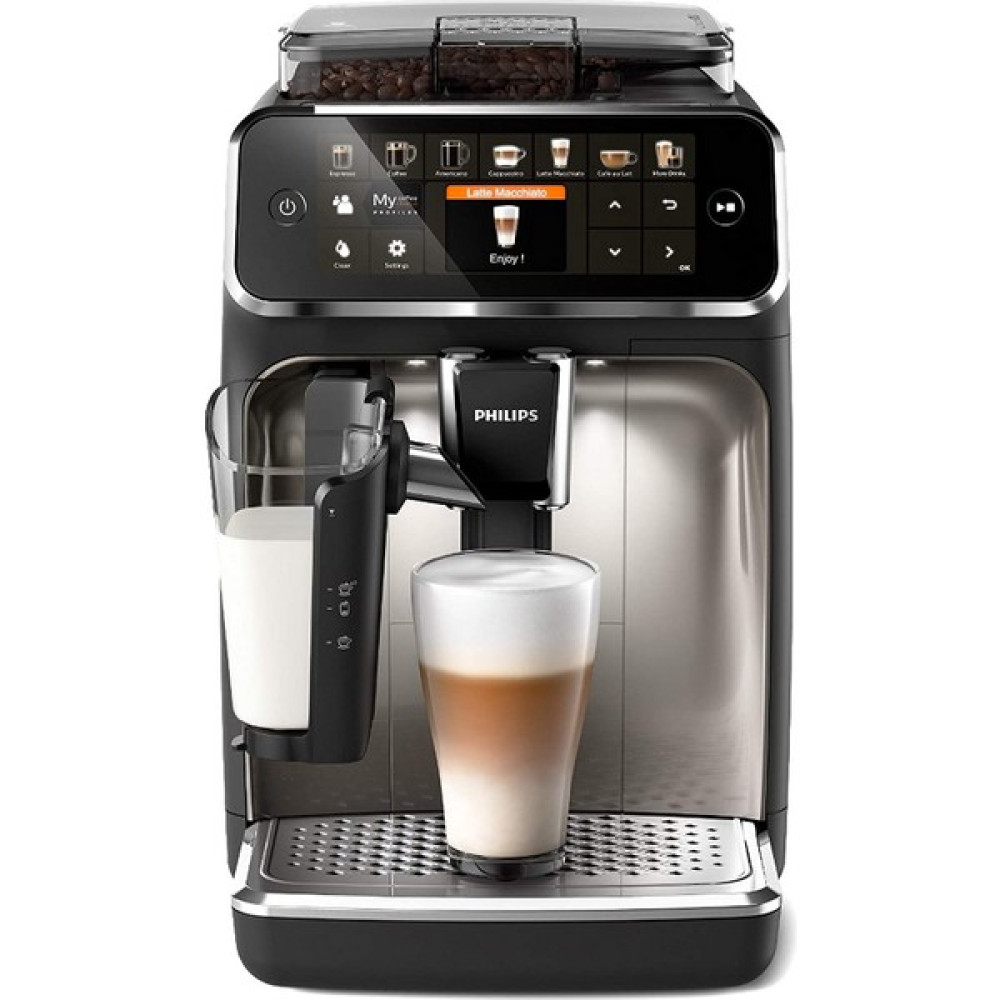 Philips Tam Otomatik Espresso Makinesi, Lattego Süt Sistemi, Aquaclean Filtre, Paslanmaz Çelik, 1500W, Krom - Siyah Kahve Makineleri Fiyatı