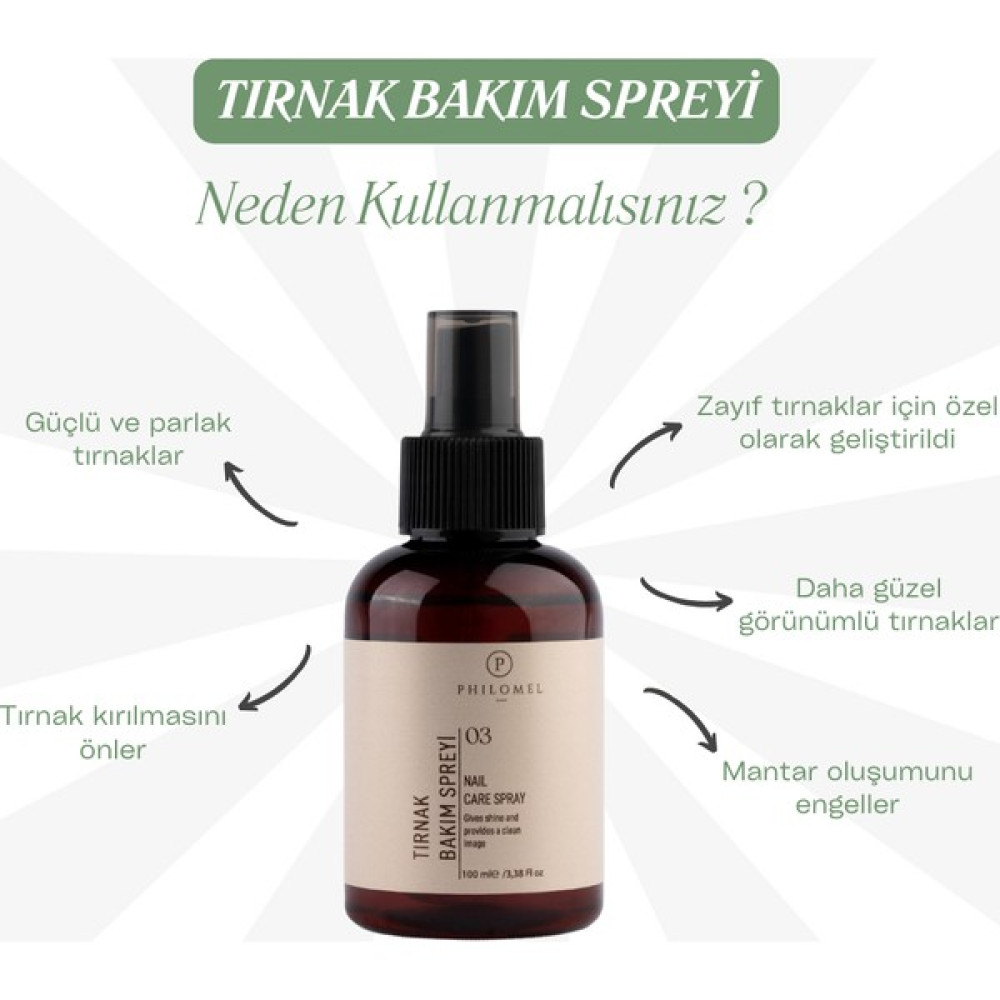 Philomel Care Tırnak Bakım Spreyi 100 ml Tırnak Bakımı Fiyatı