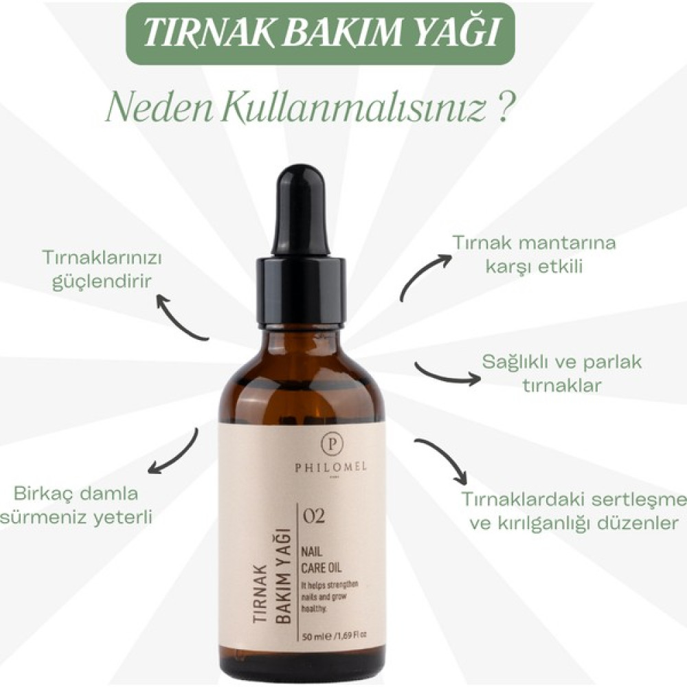 Philomel Care Tırnak Bakım Yağı 50 ml Tırnak Bakımı Fiyatı