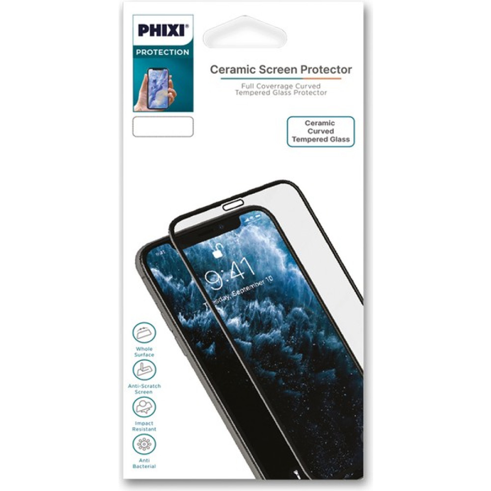 Phixi 9h Ceramic Apple iPhone 11 Pro Ekran Koruyucu - Siyah Cep Telefonu Ekran Koruyucusu Fiyatı