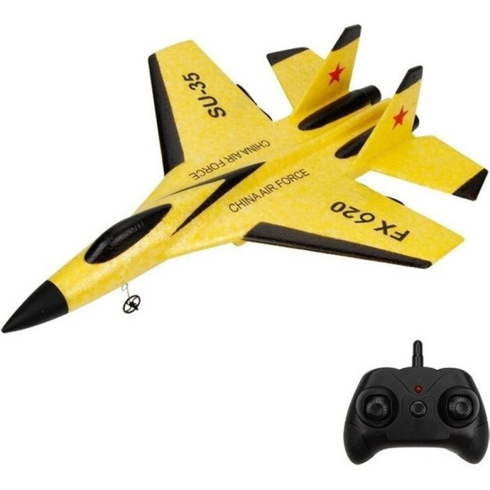 Phone Hulv Su 35 Avion Rc Uzaktan Kumanda Uçak Kontrolörü Su-35 Avcı Modeli Uçak (Yurt Dışından) - Sarı RC Araçlar ve Aksesuarları Fiyatı