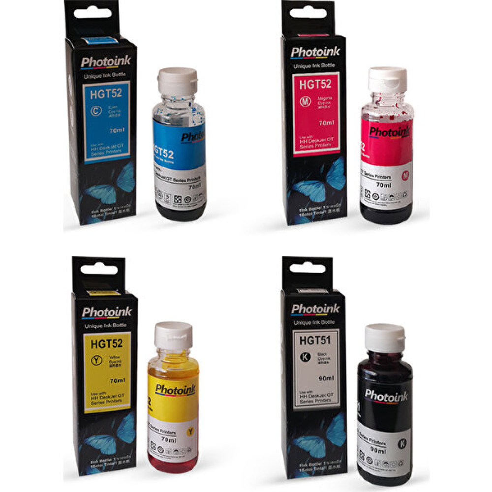 Photo Ink Gt Serisi Uyumlu Photoink Plus Mürekkep Seti - Gt 5810 - Gt5820 - 315 - 415 Uyumlu Kartuşlar Fiyatı