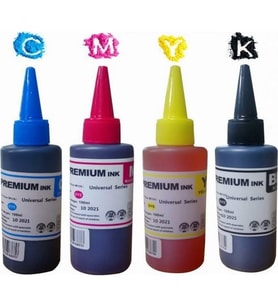 Photo Print Premium® Epson T664 L3050 L3060 L3070 Uyumlu 4 Renk Kaliteli Mürekkep Seti 4 x 100 ml Tonerler Fiyatı