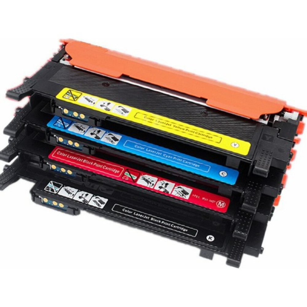 Photo Print Samsung CLX-3175FN Uyumlu 4 Renk Muadil Toner Set Chipli - Renkli Tonerler Fiyatı