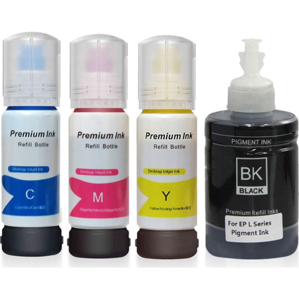 Photoink 504 101 Ecotank 4 Renk Set Mürekkep L4150 L4160 L6190 - Renkli Oto Boyaları Fiyatı