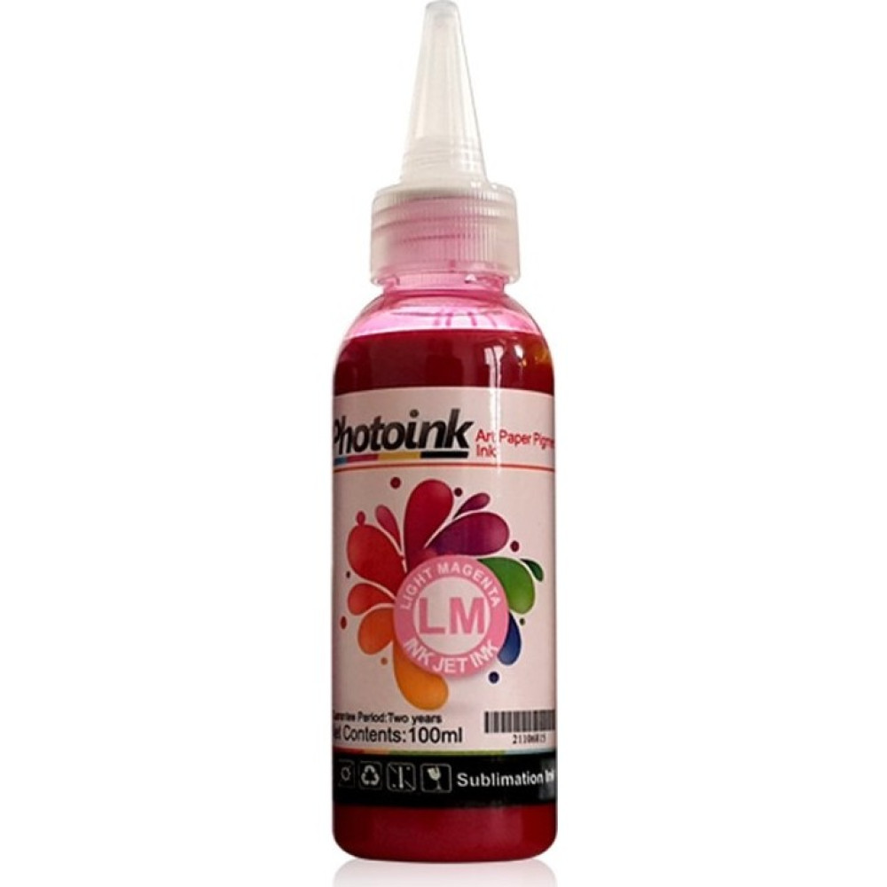 Photoink Süblimasyon-Transfer Baskı 100 gr Mürekkep Açık Kırmızı Muadil Kartuş Fiyatı