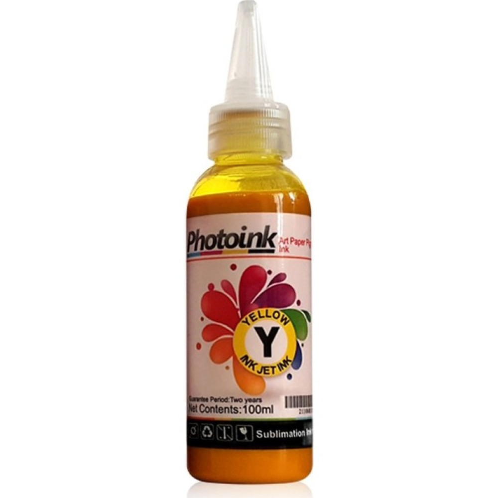 Photoink Süblimasyon-Transfer Baskı 100 gr Mürekkep Sarı Muadil Kartuş Fiyatı