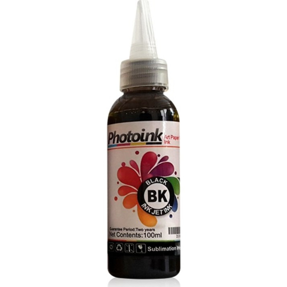 Photoink Süblimasyon-Transfer Baskı 100 gr Mürekkep Siyah Muadil Kartuş Fiyatı