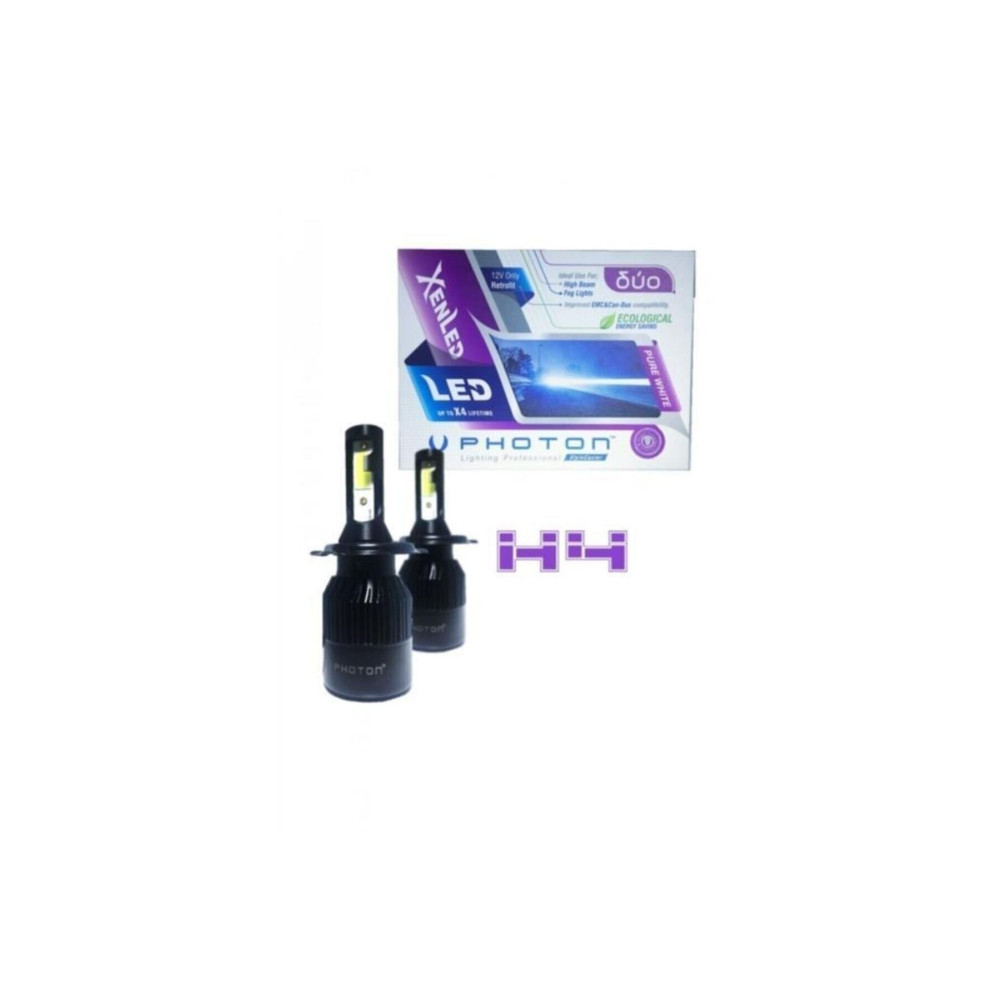 Photon Duo H4 Led Xenon Beyaz Far Ampulü Uzun Kısa Zenon Oto Elektroniği Fiyatı