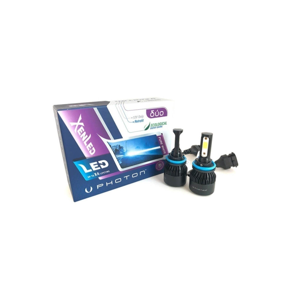 Photon H11 Duo Led Xenon Şimşek Etkili Beyaz Zenon H11 2023 Model Oto Aydınlatma Fiyatı