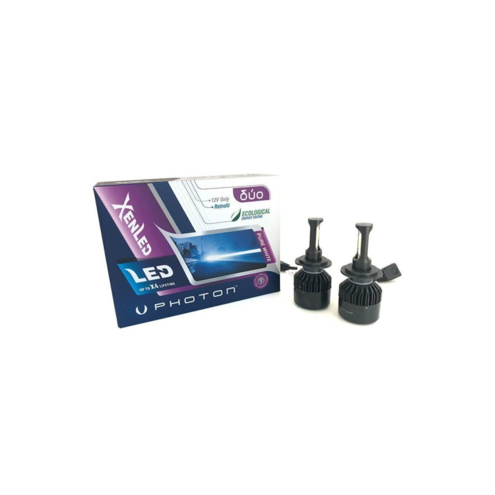 Photon H4 Duo Led Xenon Şimşek Etkili Beyaz Zenon H4 Oto Aydınlatma Fiyatı