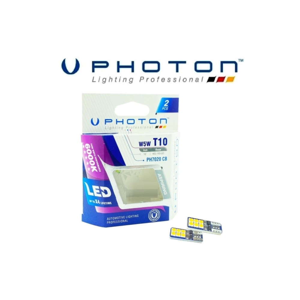 Photon T10 Led Oto Park Plaka Ampulü Beyaz Ph7020 W5w Oto Aydınlatma Fiyatı
