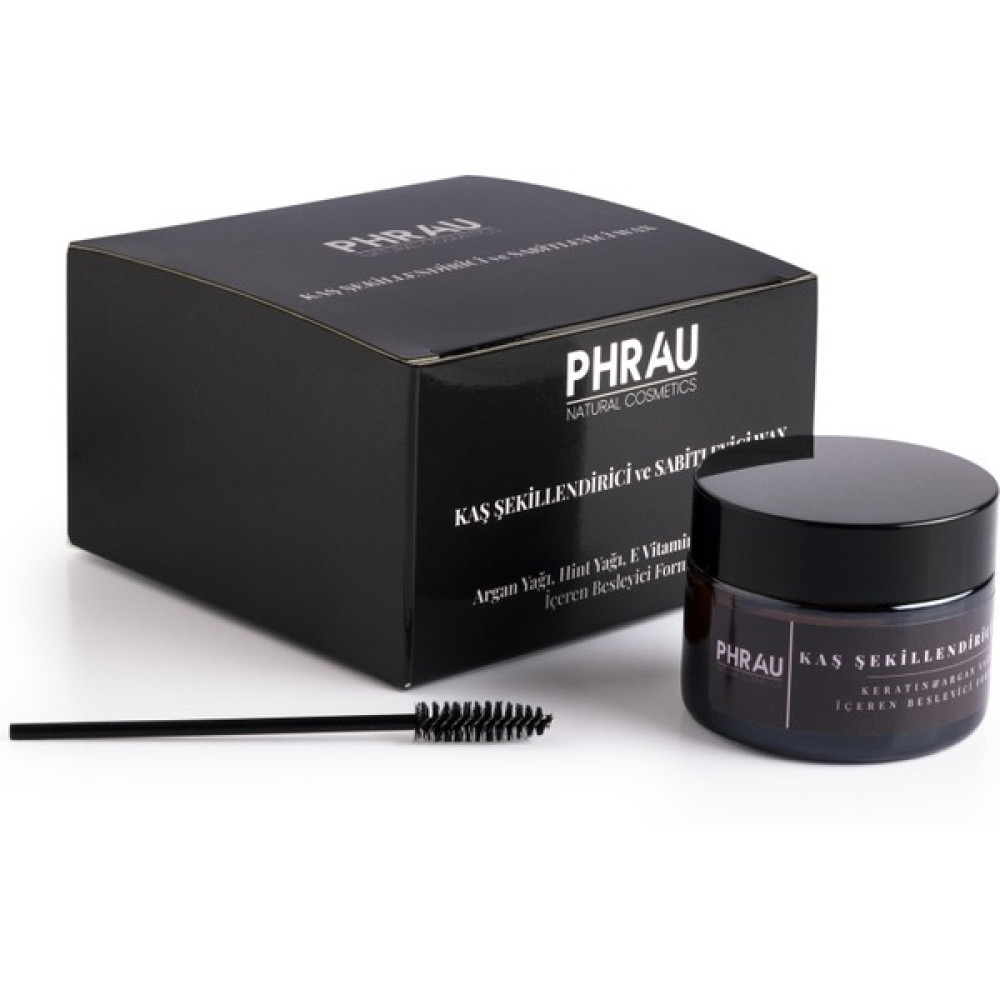 Phrau Kaş Şekillendirici ve Sabitleyici Wax (Argan Yağı, Hint Yağı, E Vitamini ve Keratin Içerir) Cilt ve Yüz Bakımı Fiyatı