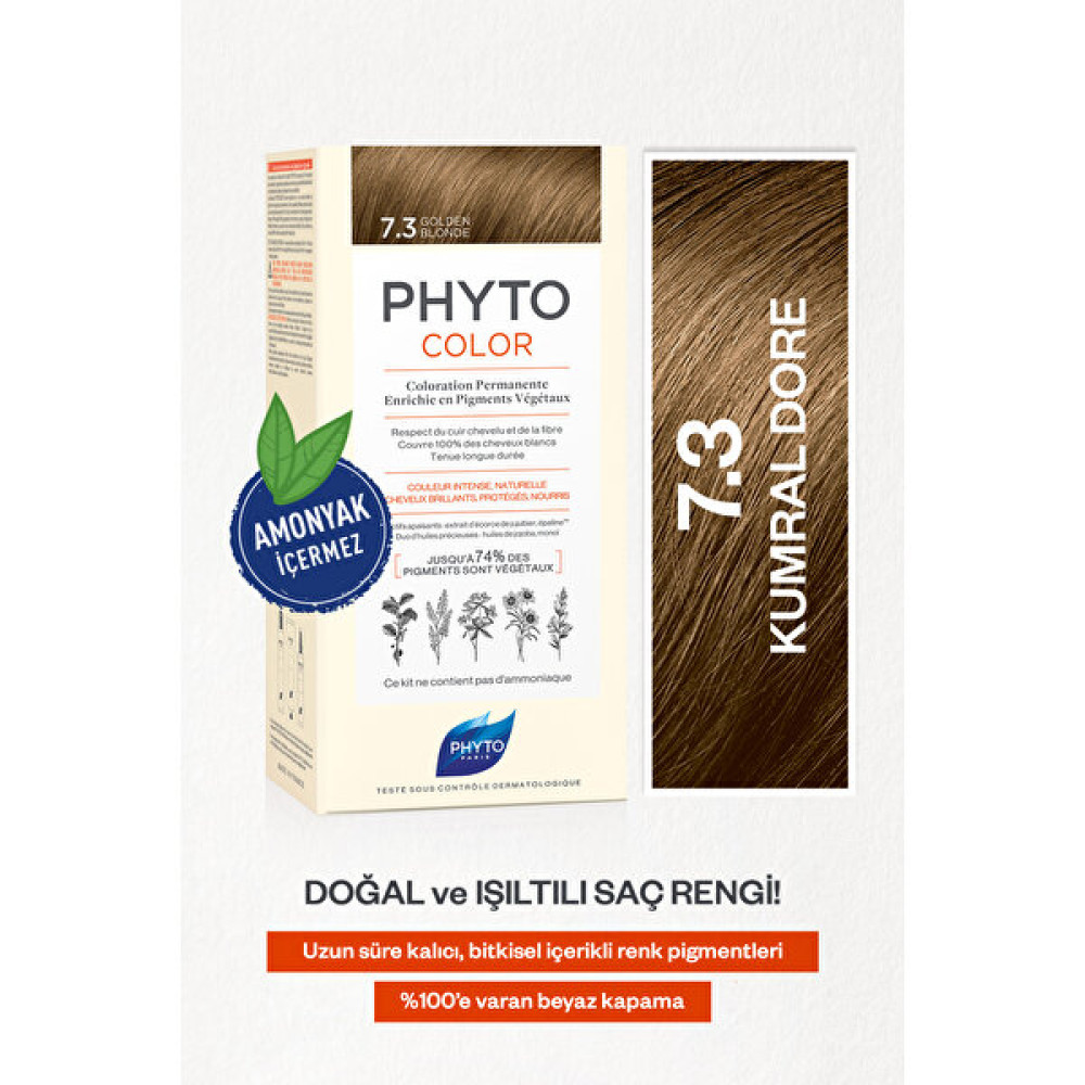 Phyto Color Saç Boyası 7.3 Kumral Dore Saç Boyası Fiyatı