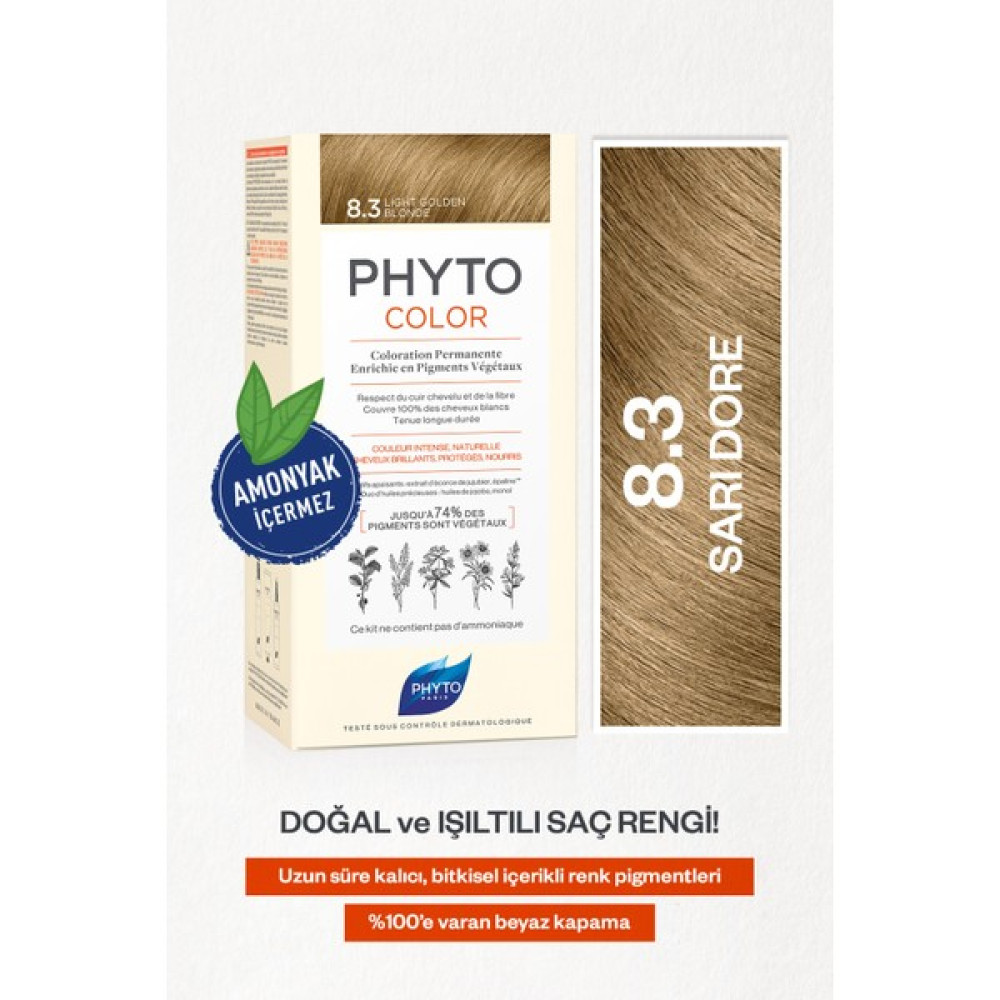 Phyto Color Saç Boyası 8.3 Sarı Dore Saç Boyası Fiyatı