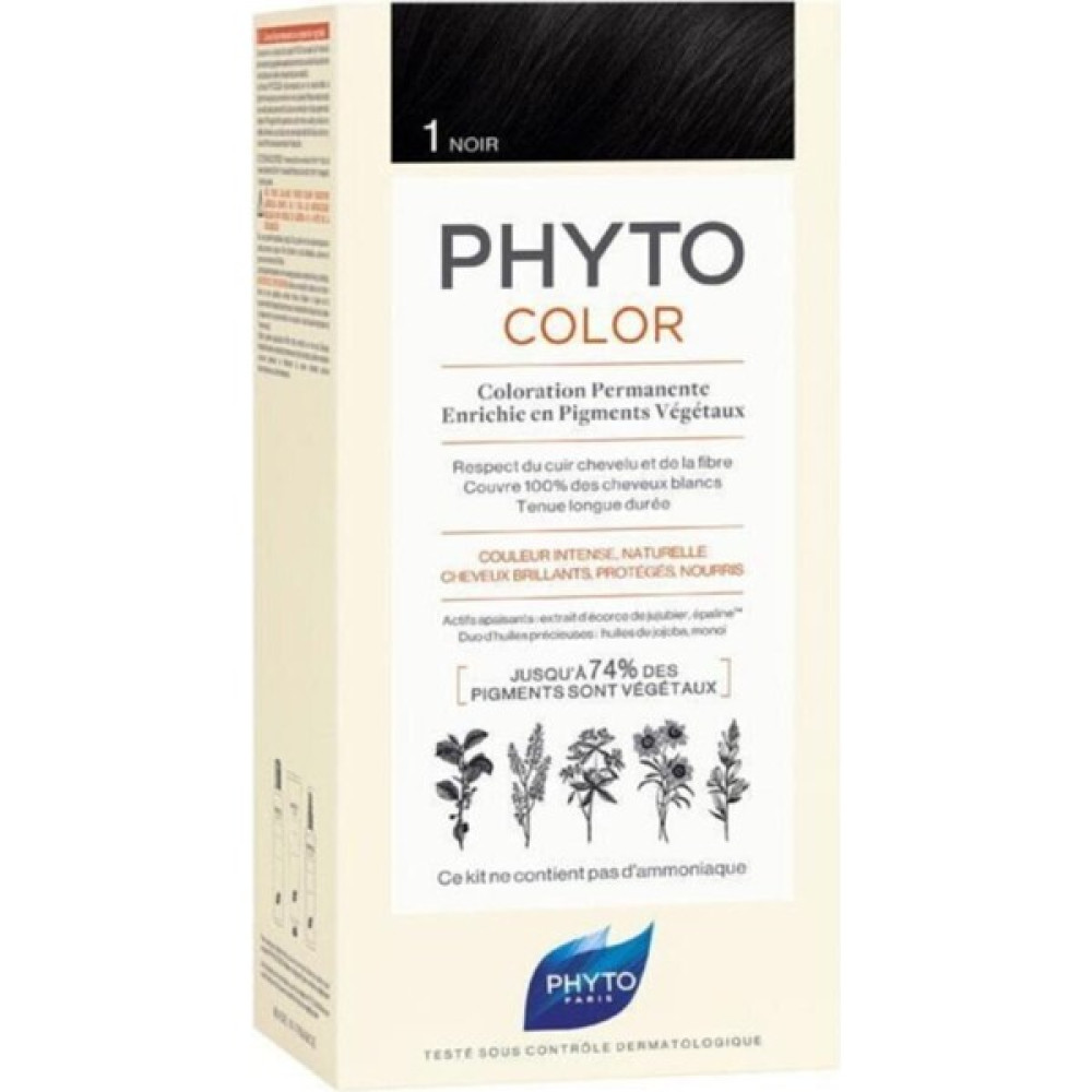 Phyto Phytocolor Bitkisel Saç Boyası 1 Siyah - Beyaz Kapatıcı Etkili Saç Boyası Fiyatı