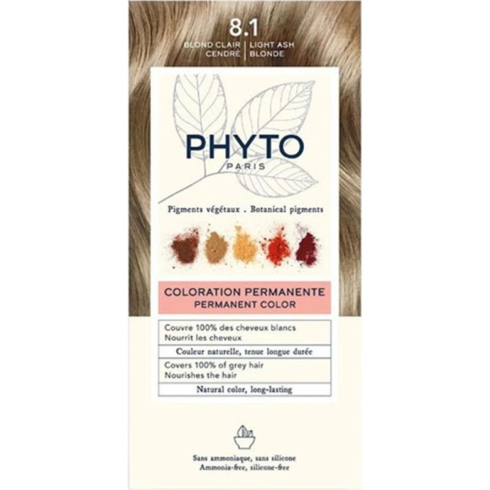 Phyto Phytocolor Bitkisel Saç Boyası - 8.1 Küllü Sarı Saç Boyası Fiyatı