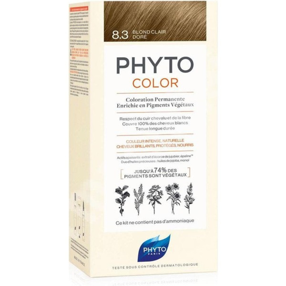 Phyto Phytocolor Bitkisel Saç Boyası 8.3 Sarı Dore Yeni Formül Saç Boyası Fiyatı
