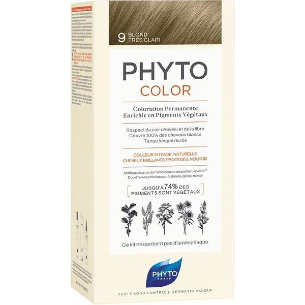 Phyto Phytocolor Bitkisel Saç Boyası - 9 - Açık Sarı Saç Boyası Fiyatı