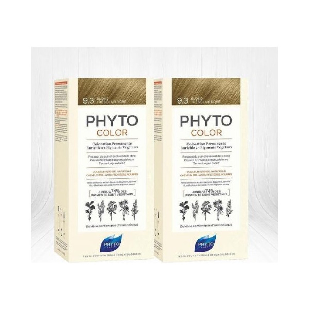 Phyto Phytocolor Bitkisel Saç Boyası No 9.3 x 2 Adet Saç Boyası Fiyatı