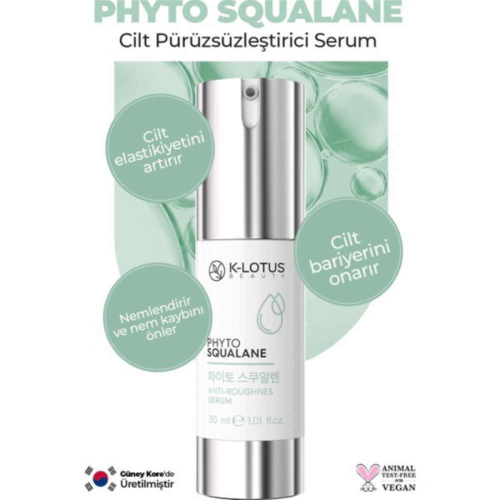 Phyto Squalane Cilt Pürüzsüzleştirici Kore Mucizesi Cilt Bariyer Onarıcı Cilt Serumu 30 ml Akne ve Sivilce Bakımı Fiyatı