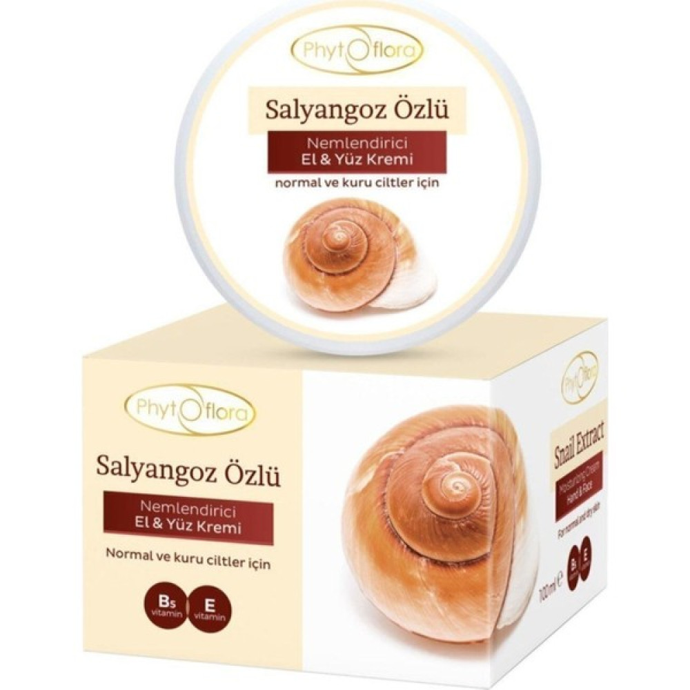 Phytoflora Salyangoz Özlü Nemlendirici El ve Yüz Kremi 100 ml Nemlendiriciler Fiyatı