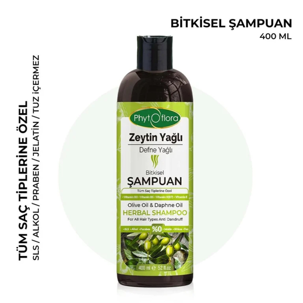 Phytoflora Zeytin Yağlı Defne Yağlı Bitkisel Şampuan 400 Ml Şampuan ve Saç Kremi Fiyatı