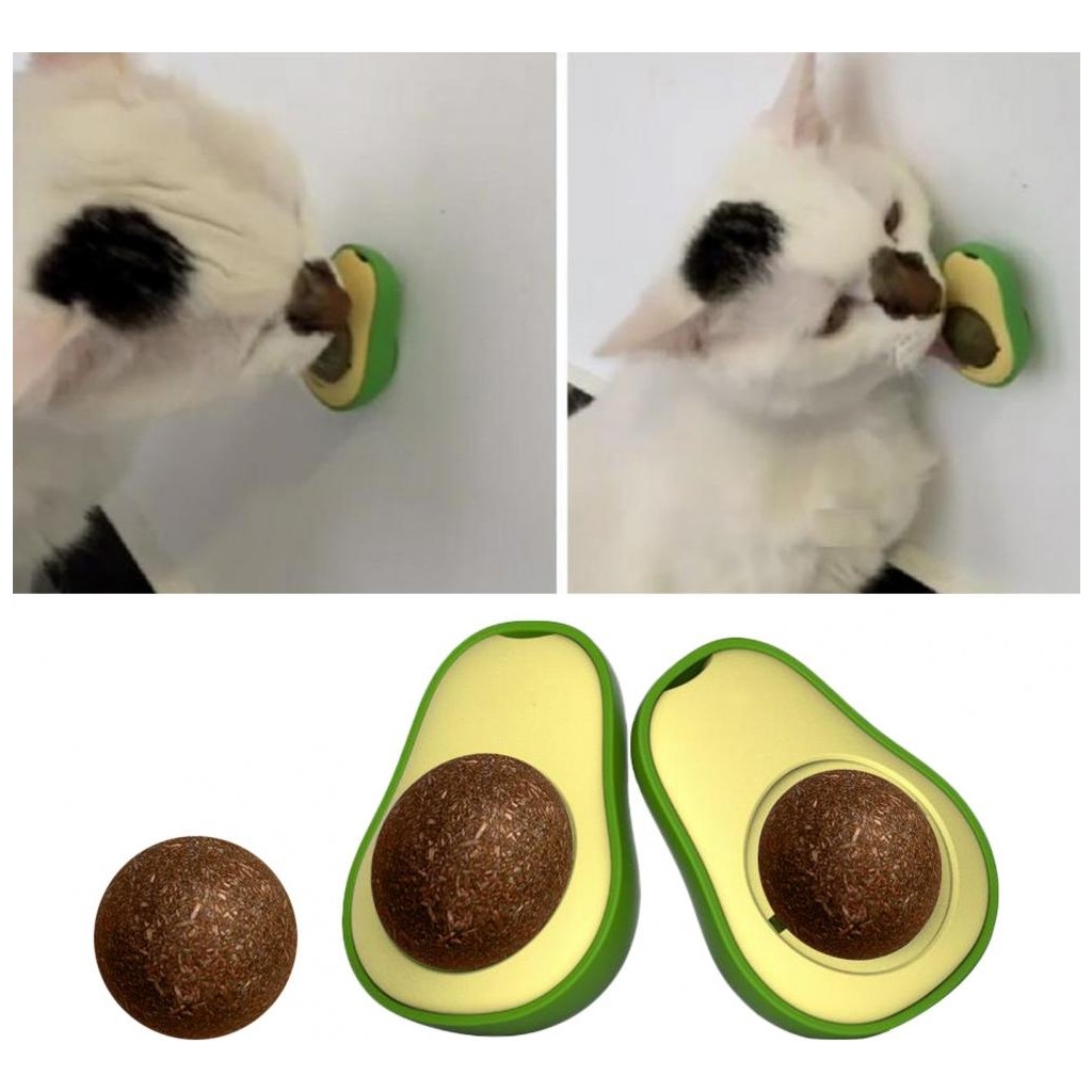 Pi İthalat Avokado Dönen Kedi Nanesi Cat Oyun Topu Doğal Kedi Oyuncağı - 1 - 4,9 kg Diğer Fiyatı