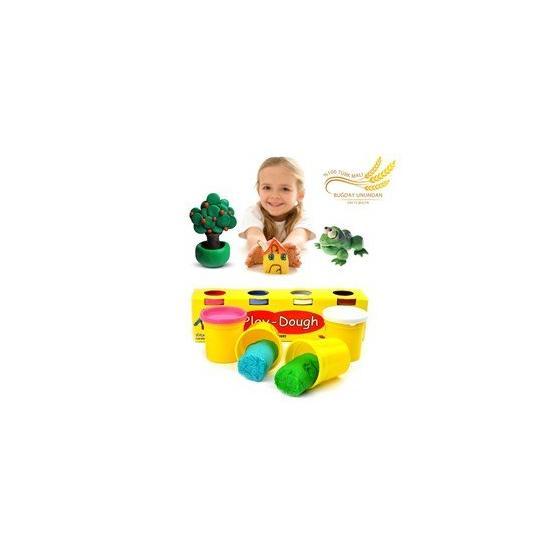 Pi İthalat Büyük Boy Play Dough 4 Renkli Buğday Unu Oyun Hamuru