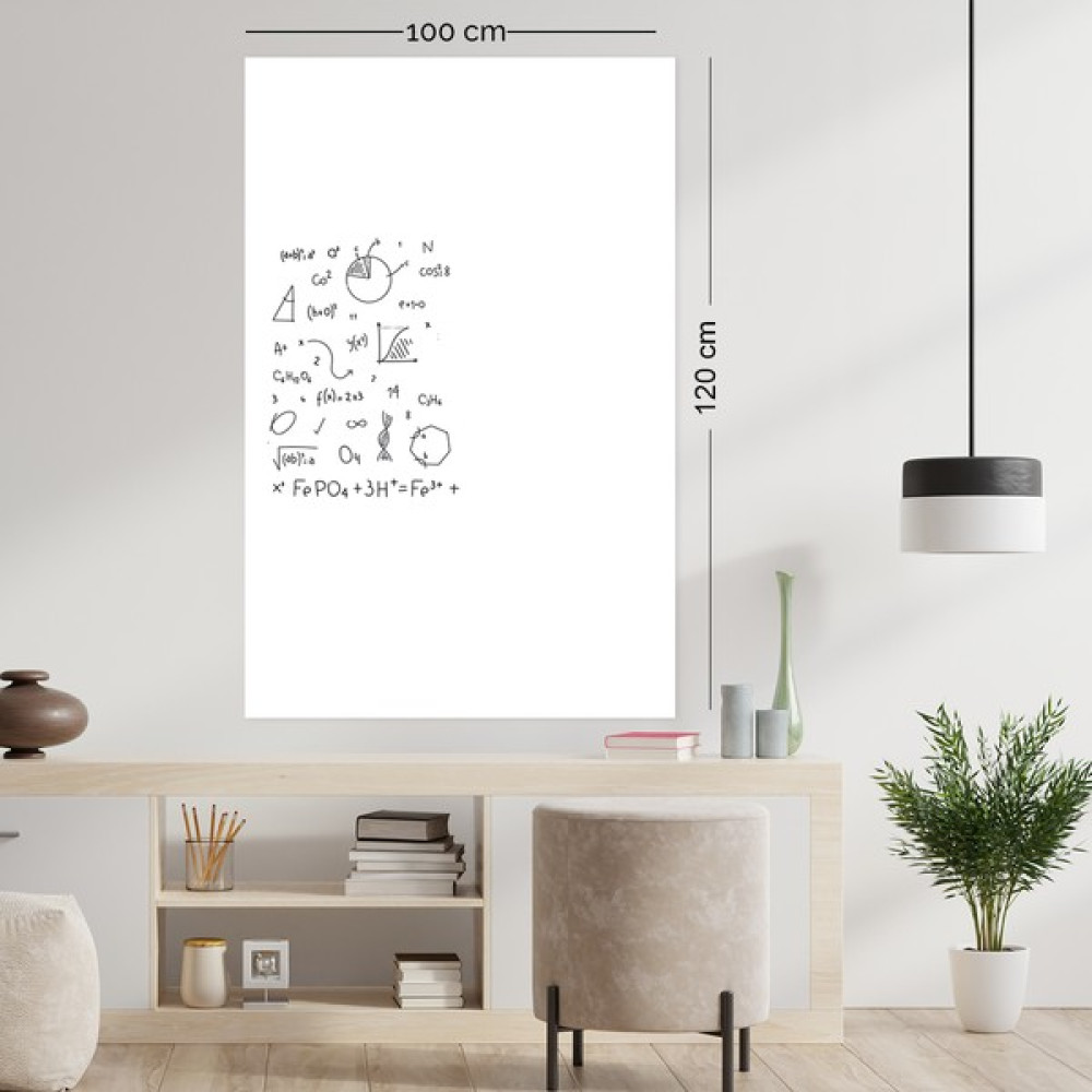 Pi Papers Akıllı Kağıt - 100x120 Cm Beyaz, 2 Adet Elektrostatik Elektriklenme ile Tutunan Sihirli Tahta - 120 x 100 cm Yazı Tahtası Kalemi Fiyatı