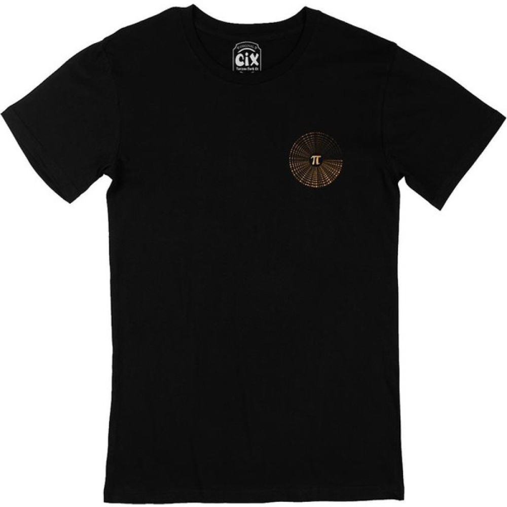 Pi Sayısı Cep Tasarım Baskılı Siyah Tişört Erkek T-shirt Fiyatı