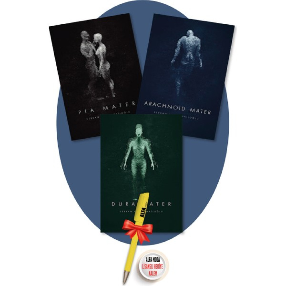 Pia Mater + Arachnoid Mater + Dura Mater 1, 2 ve 3. Kitap Set (Serkan Karaismailoğlu) + Alfa Kalem Macera Fiyatı