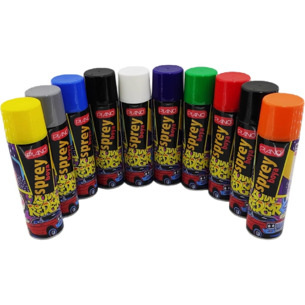 Piano Sprey Boya 200 ml Renk Seçenekli 1 Adet - Sarı Boya Malzemeleri Fiyatı