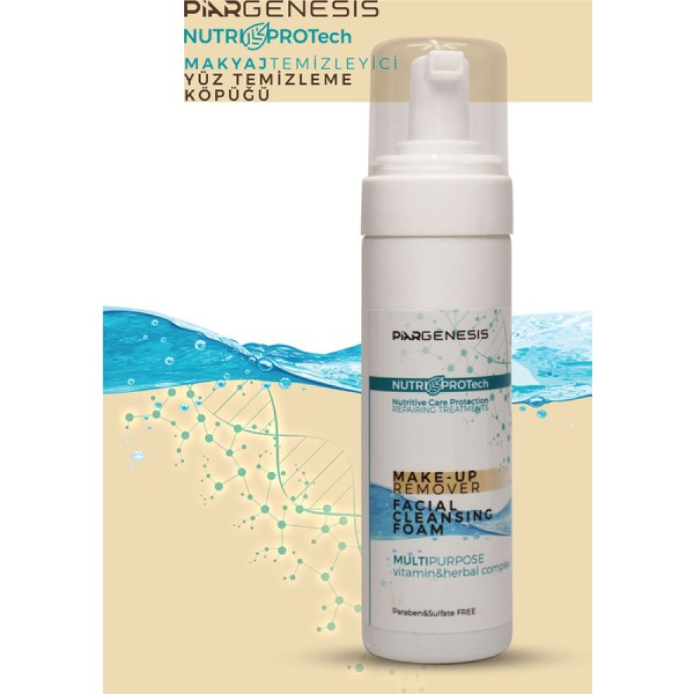Piar Genesis Nutri Protech Make-Up Remover Facial Cleansing Foam Yüz Temizleme Köpüğü 150 ml Oto Boyaları Fiyatı