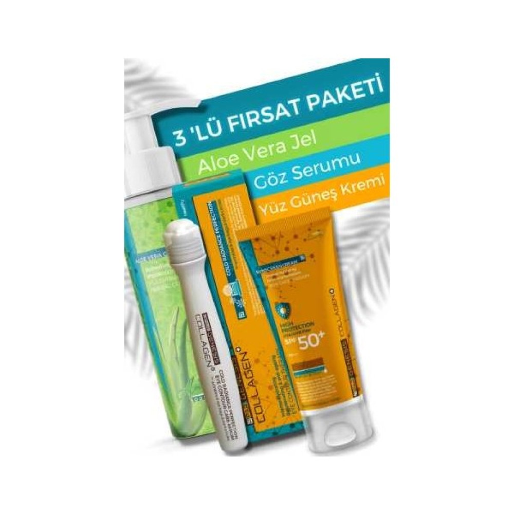 Piar Genesis Sun Cream+Göz Altı Bakım Serumu+Aftersun Jel 3'lü Set Güneş Kremleri ve Losyonları Fiyatı