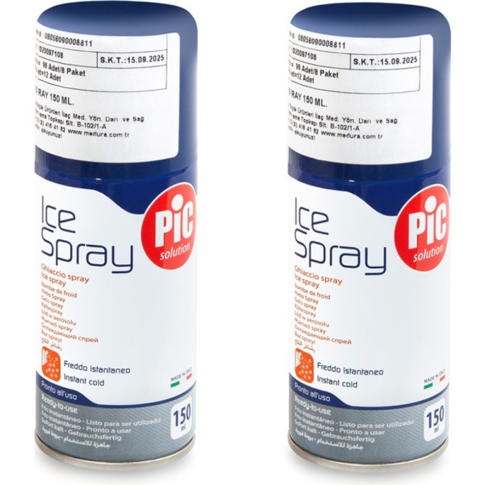 Pic Solution Soğutucu Sprey (Buz Spreyi) 150 ml 2 Adet Diğer Spor Ürünleri Fiyatı