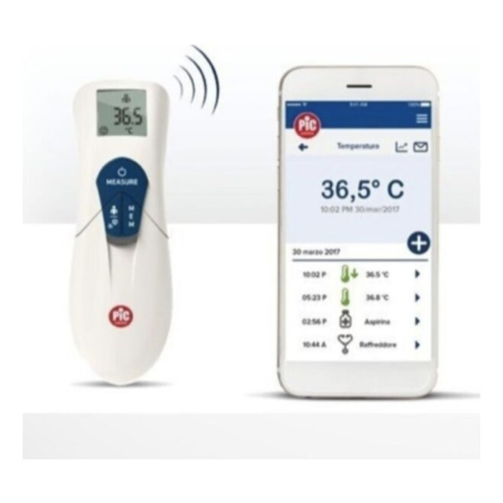 Pic ThermoDiary Head Temassız Kızılötesi Ateş Ölçer Bluetooth 3in1 Ateş Ölçer Fiyatı