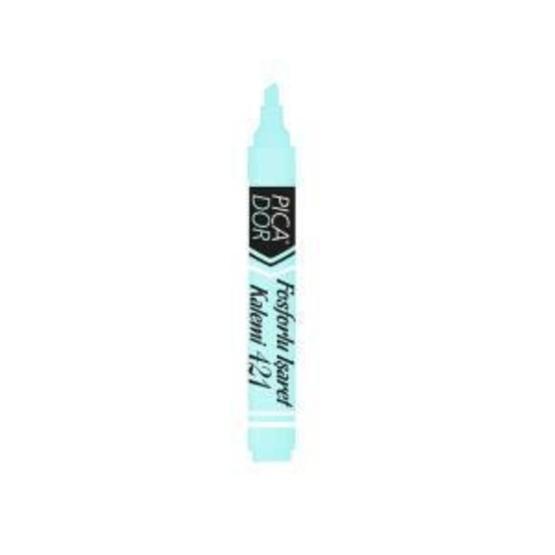 Picador 421 Pastel Mavi 10'lu Fosforlu Kalem