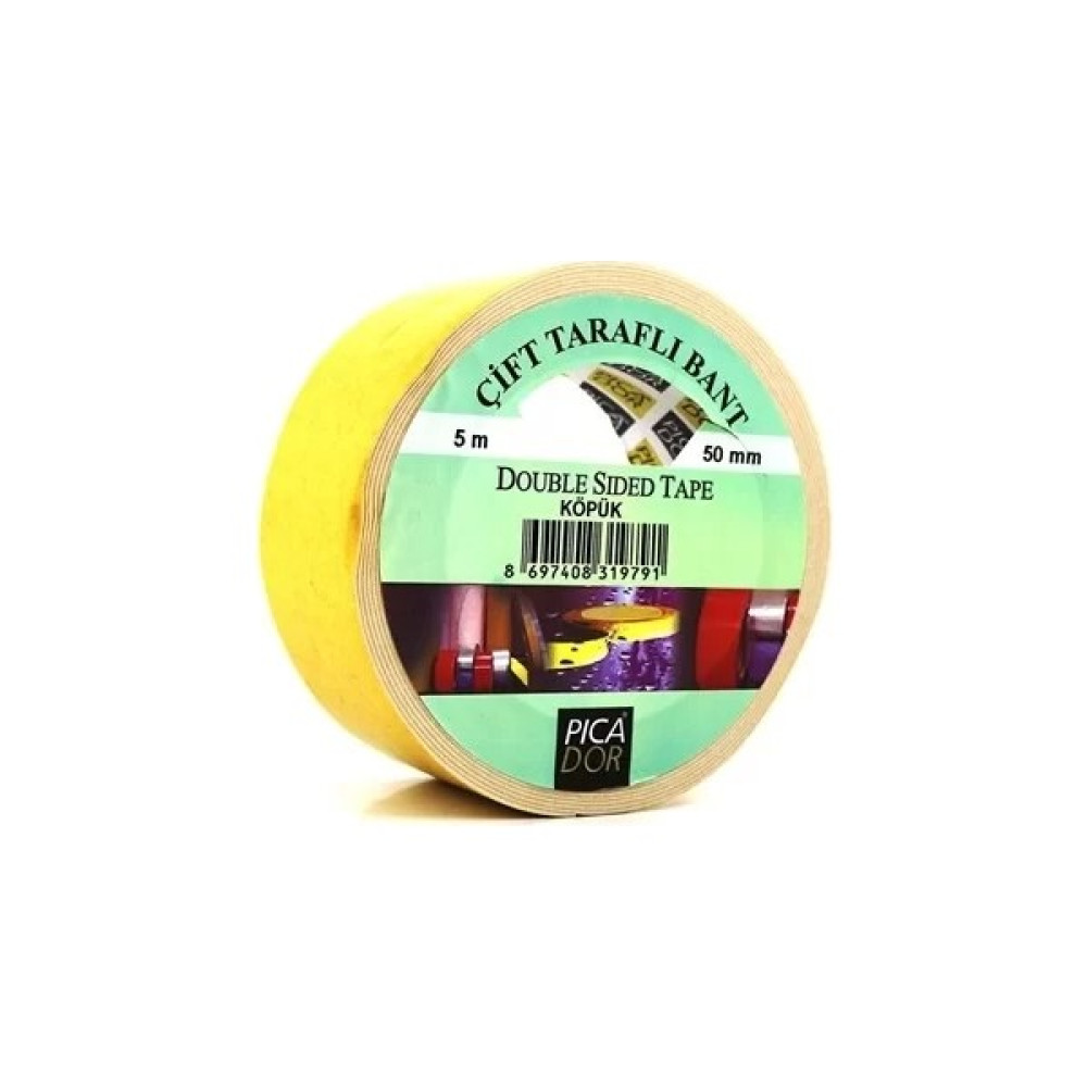 Picador Çift Taraflı Köpük Bant 50MMX5M (KN006) Oto Boyaları Fiyatı