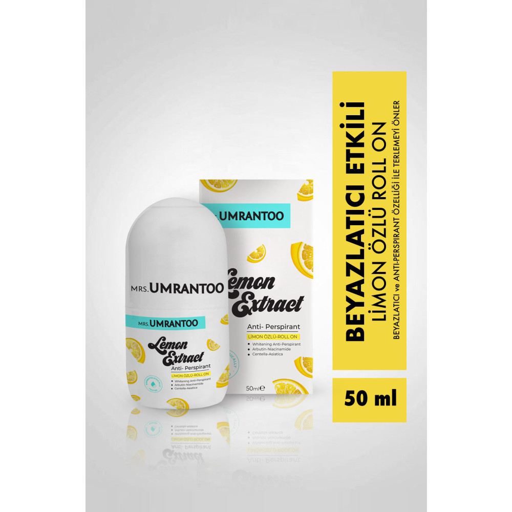 Picco De Luce MRS.UMRANTOO Lemon Extract Roll-On 50Ml Roll-Onlar Fiyatı