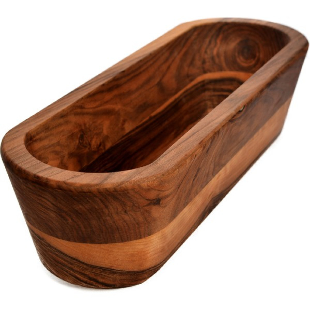 PiccolaHome Piccolacasa Ahşap Dikdörtgen Kase 40CM - 40 cm Oto Boyaları Fiyatı