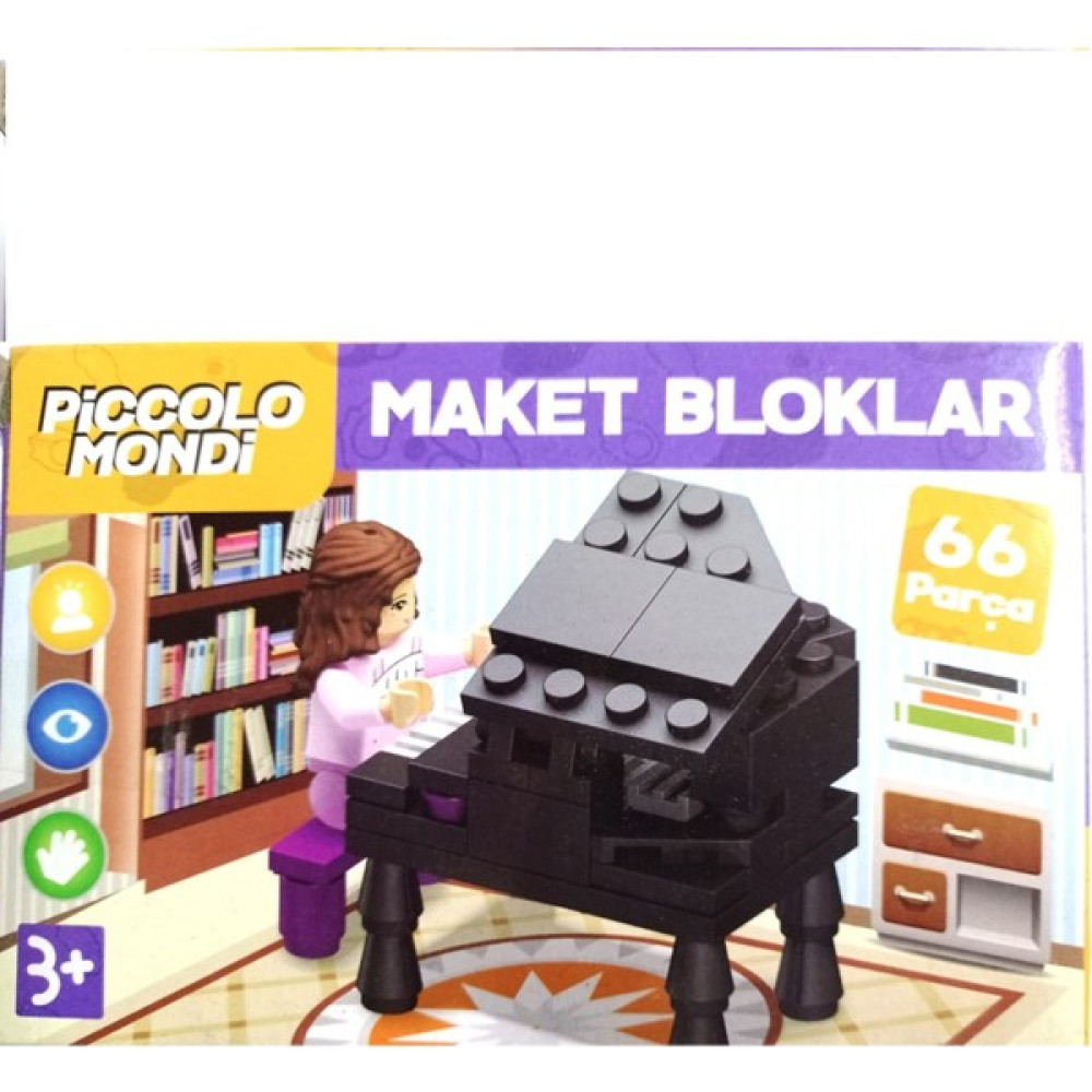 Piccolo Mondi Maketbloklar 66 Parça Diğer Fiyatı