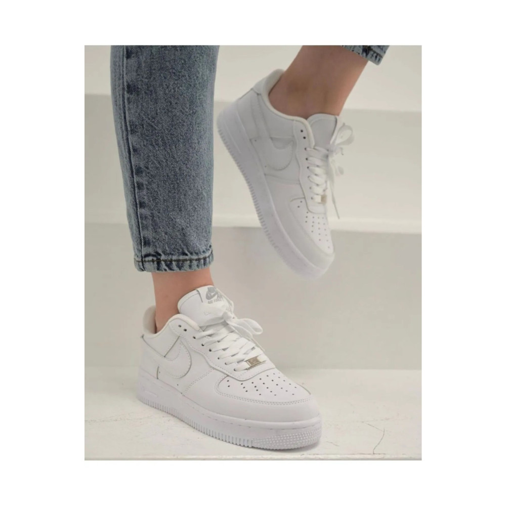 picky zone A-force Sneaker Beyaz Spor Ayakkabı (YEDEK BAĞCIK HEDİYELİ) Air 40 Beden Spor Ayakkabı Fiyatı